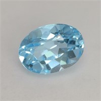 1.5 ct. Natural Gem Quality Blue Topaz Gemstone