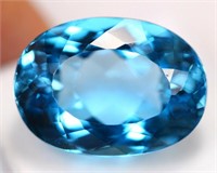 2 ct. Natural Blue Topaz Gemstone