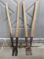 Two Sets of Hand Operated Cow Hoof Trimmers