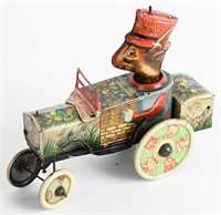 MARX TIN WINDUP UNCLE WIGGLE CAR