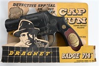 DRAGNET BADGE 714 CAP GUN MOC