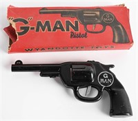 WYANDOTTE G-MAN CLICKER PISTOL w/ BOX