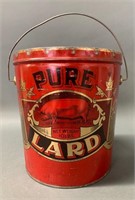 Pure Lard 10Lb Advertising Tin