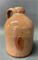 Half Gallon Redware Overgrazed Merchants Jug