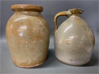 Ontario Crock and Stoneware Jug