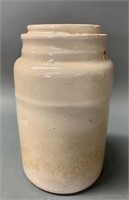 Quart Stoneware Canning Crock as Found