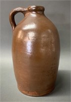 8 1/2" Brown Stoneware Jug