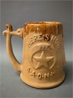 Hamilton Pottery Masonic Mug 1890-1900