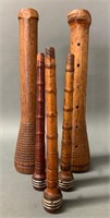 Group of Early Textile Spools