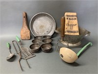Grouping of Primitive Kitchen Tools