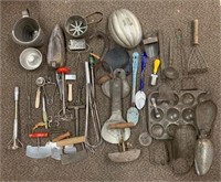 Large Group of Early Kitchen Tools
