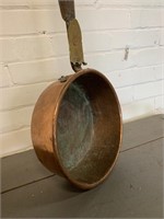 Heavy Copper Handled Pot