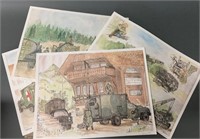 Ltd Edition Military Prints-Canada Armed Forces-Qu