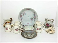 Miscellaneous China Bowls and Pitchers