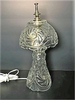 Pressed Glass Small Lamp