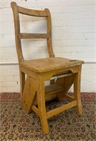 Primitive Overpaint Quebec Ladder Chair