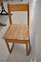 Wooden Teachers Chair