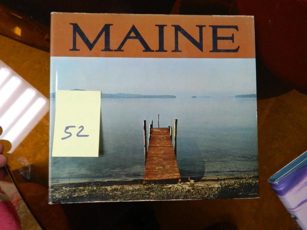 MAINE BOOKS AND SNOWSHOES