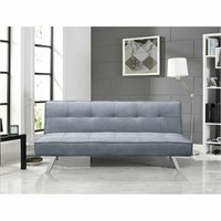 Serta Futons 66.1" Wide Armless Convertible Sofa