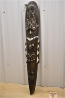 Wooden Mask 7" x 39"