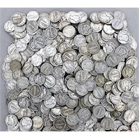 Lot of (100) Mercury Dimes -90% Silver