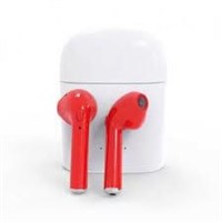 TWO PAIRS of RED i7s Wireless Ear Buds