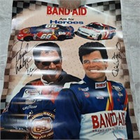 16 x 22 Autographed Waltrip Bros Poster