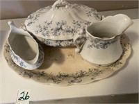 4pc. Set Royal Porcelain w/Meat Platter