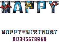 Amscan - "Transformers Add-an-Age Letter" Poster