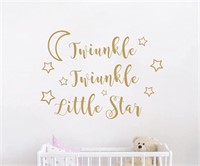 Twinkle Twinkle Little Star Quote Wall decal Art