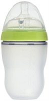 Comotomo Baby Bottle, Green, 8 Ounce (2 Count)
