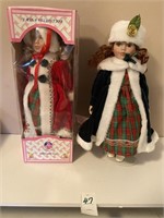 2 Porcelain Dolls JMTSA Collection