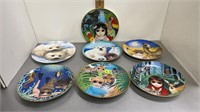6- 1990'S COLLECTORS PLATES BY MARGARET KEANE