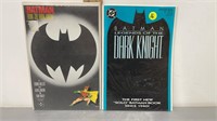 2 DC BATMAN COMICS 1989 NO.1 &1986 BOOK3 1ST PRINT