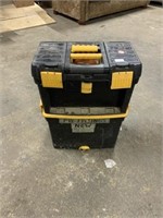 ROLLING TOOL BOX WITH MISC. ITEMS
