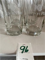Kelly Springfield New in Box Set 4 Water Glasses