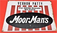 Vernon Patty MoorMans Metal Sign