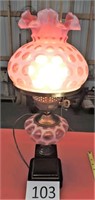 Handmade Fenton Tiffany Lamp
