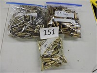 3 Bags of 308 Brass Cartridges Only