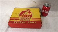 Kork-n-seal caps in the original box