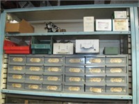 shelving unit and contents
