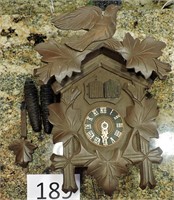 G.M. Angem  8 Day German Cuckoo Clock 1950s