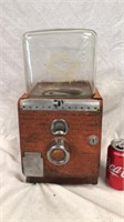 Antique 5 cent peanut machine