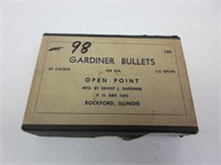 30 Cal, 115 Grain Open Point, 98 Bullets