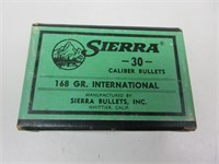 30 Cal., 168 Grain International, 100 Bullets