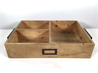 Primitive Look Divided Tray
