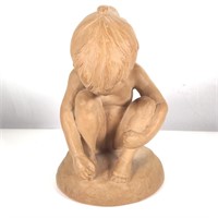 Museum Pieces Inc Statue Kneeling Girl, JAN B 1969