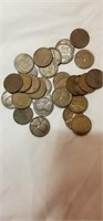old wheat pennies 1914 randoms to 1957