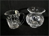 Waterford Crystal Pitcher, Vase, 4-4.5"t