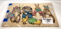 Pier 1, Easter / Bunny Doormat, 18" x 30" #2
